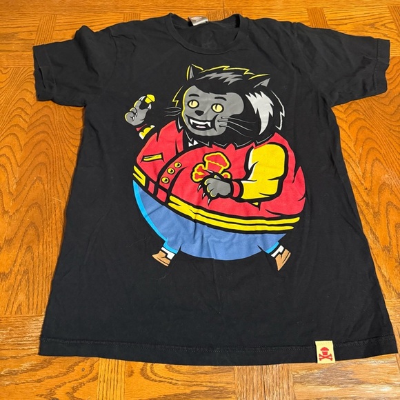 Johnny Cupcakes Michael Jackson Thriller Wolf Tee M Rare HTF Halloween Big Kid - Picture 3 of 16